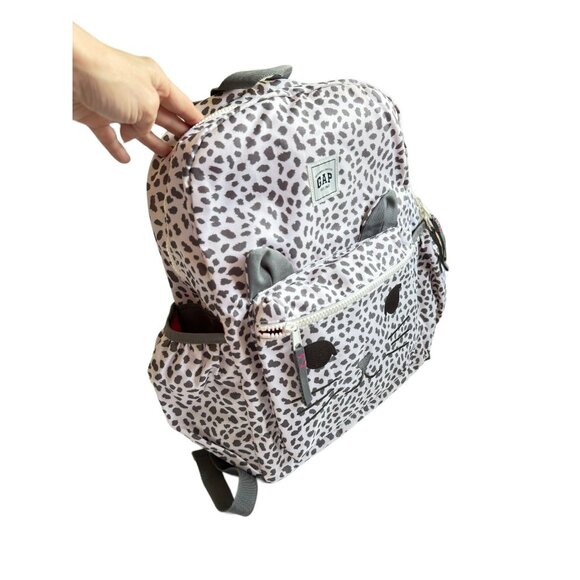 NEW GAP Kids Girls Kitty Cat Print School Backpack - Picture 6 of 11